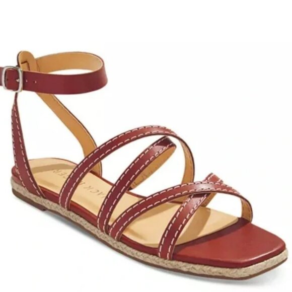 Jack Rogers Red Strappy Sandals - Picture 1 of 4